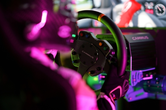Spiel-Seat-Autorennen-Simulator-Pedal-Spiel Simul-Satz-Antriebs-Cockpit