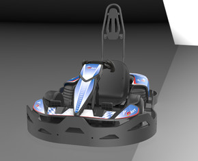 Elektrischer Gokart Pedal Karting für Kinder, 750w Erwachsener Mini Go Kart