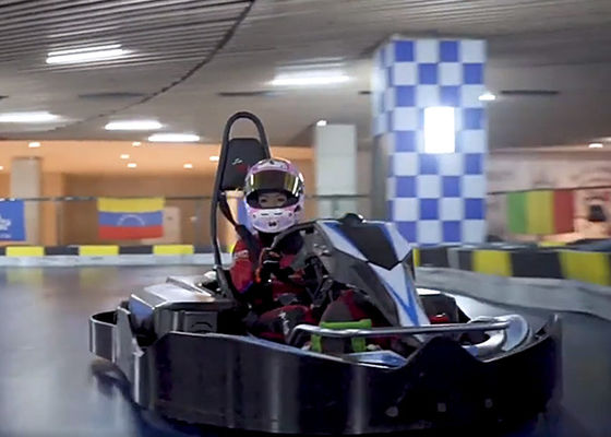 Des Lithium-Batterie-Kindes Zusammenstoß-Beweis-Mini Racing Go Kartss 540w/H gehen Wagen