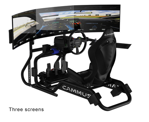 CAMMUS-Dreiergruppen-Schirm Sim Motion Gaming Racing Simulator