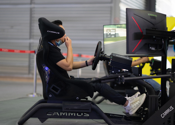 Ergonomisch entworfener Servomotor Sim Racing Cockpit