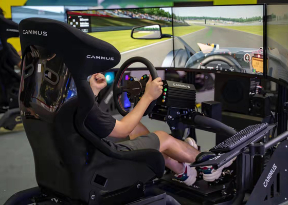 CAMMUS anodisierte Aluminiumpedal Sim Gaming Racing Cockpit