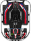 Gokart-Max Speeds 50km/h 1.2kw Erwachsene Cammus elektrischer laufender Motor